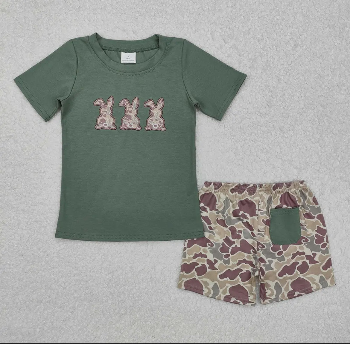 Boys Camo Easter Outfit