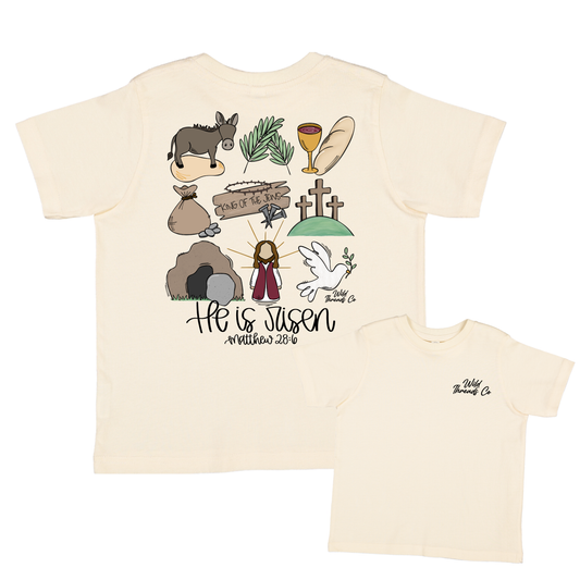 He Is Risen Tee